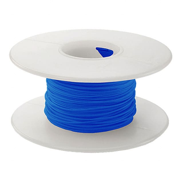 KSW26B-0100 WIRE WW 26AWG PVDF BLUE 100'