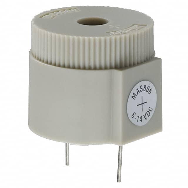 MAS806Q BUZZER PIEZO 12V 26MM TH
