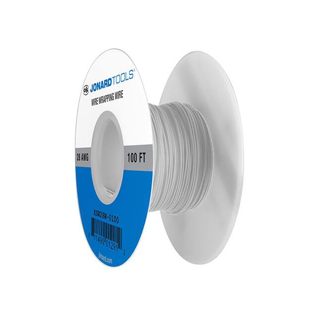 KSW28W-0100 WIRE 28AWG WHITE 100 FT CSW