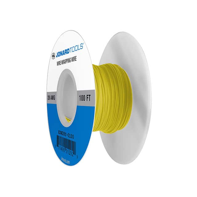 KSW28Y-0100 WIRE 28AWG YELLOW 100 FT CSW