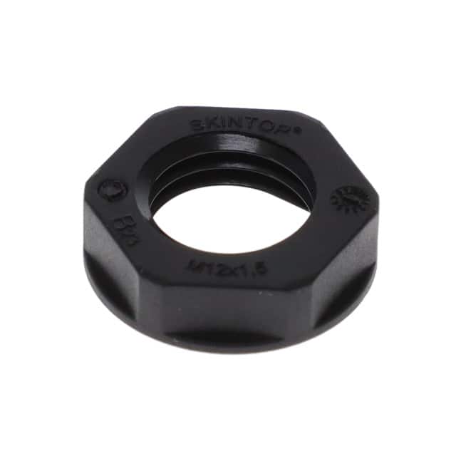 NTPA-M12B FIPLOCK, LOCKNUT, M12X1.5, BLACK
