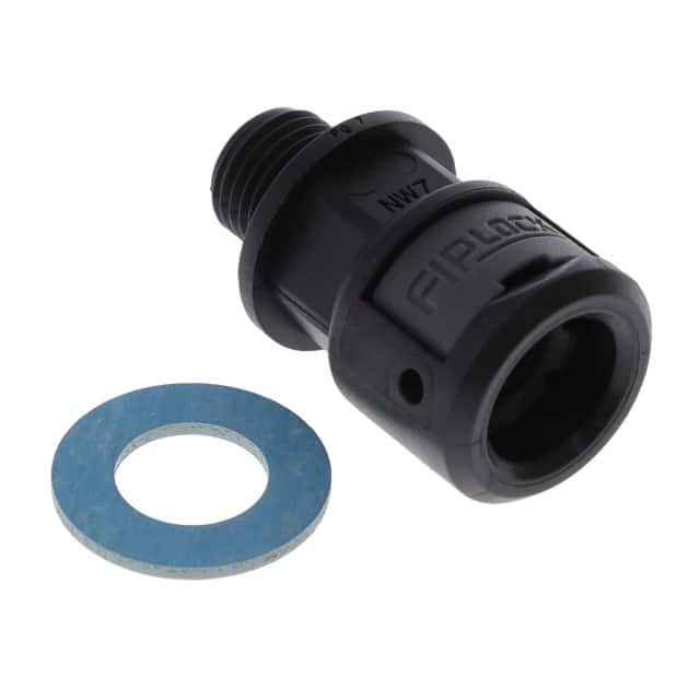 ASPA-07P07PB-11 FIPLOCK, FITTING STRAIGHT, NW07,