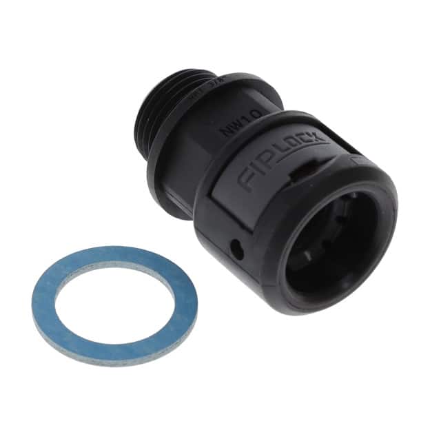 ASPA-10N01PB FIPLOCK, FITTING STRAIGHT, NW10,