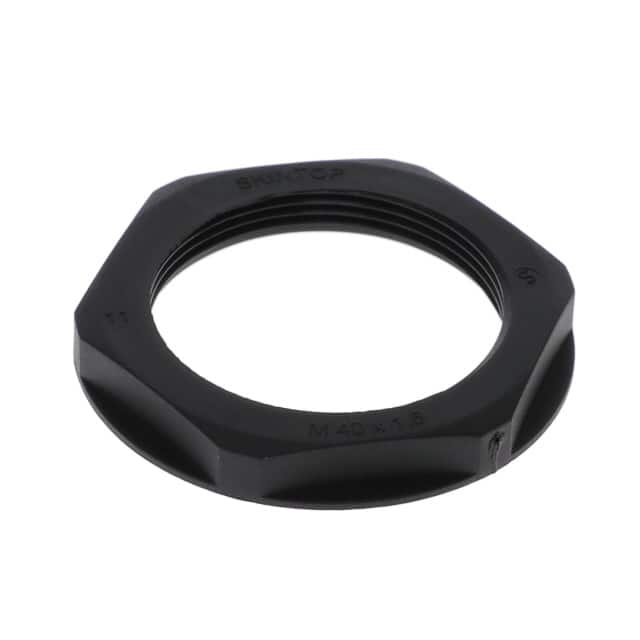 NTPA-M40B FIPLOCK, LOCKNUT, M40X1.5, BLACK