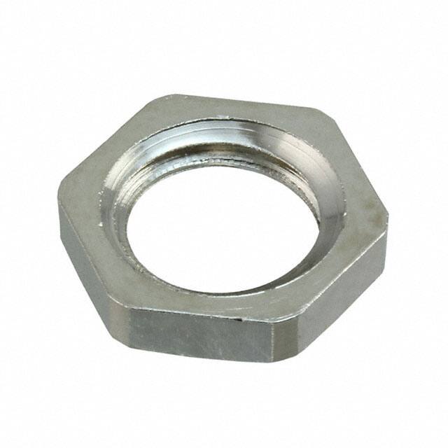A8000.10 LOCKNUT NICKEL PLATED BRASS M10