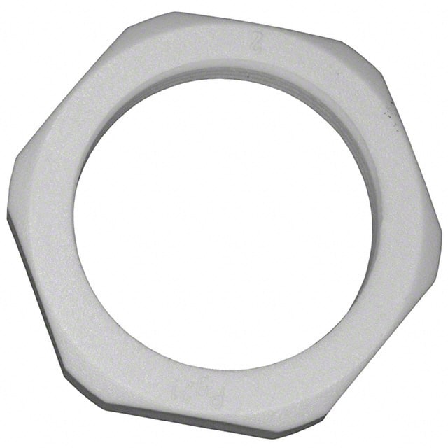 A8221 LOCKNUT PG 21 NYLON GRAY