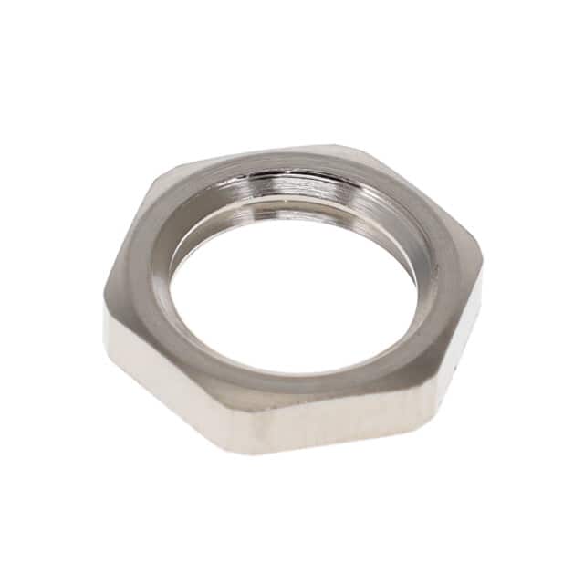 NTBN-M12 FIPLOCK, LOCKNUT, M12X1.5, BRASS