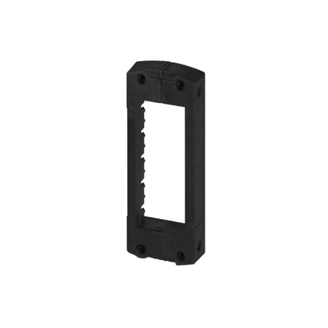 0801658 CONN SEALING FRAME BLACK