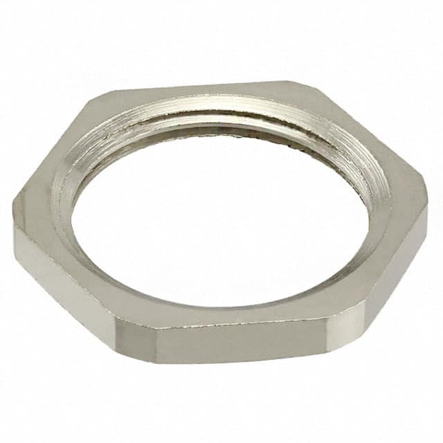 A8000.25 LOCKNUT NICKEL PLATED BRASS M25