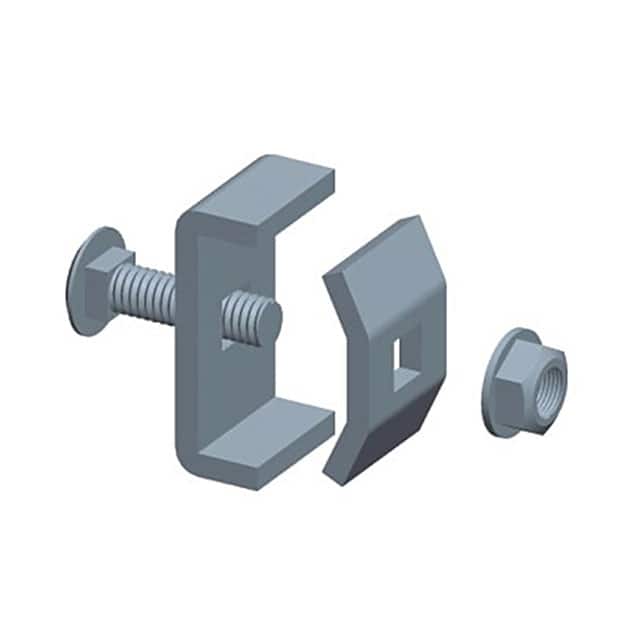 CT0001-03 CABLE TRAY COUPLER ZINC CT0001-0
