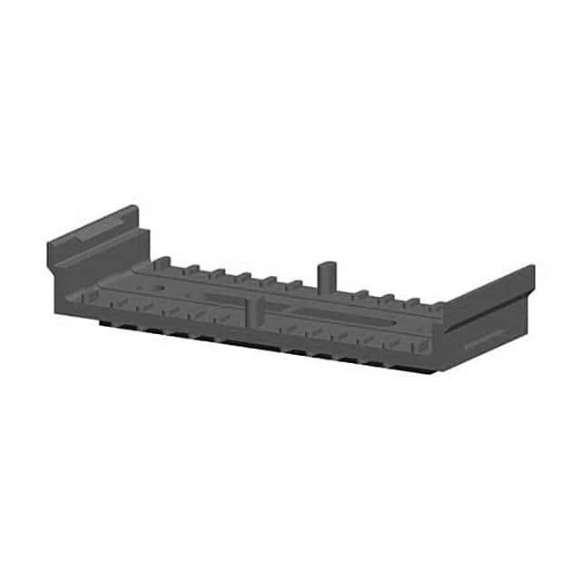 CT0043 CABLE TRAY ABS FIXER TOP 6MM GRA