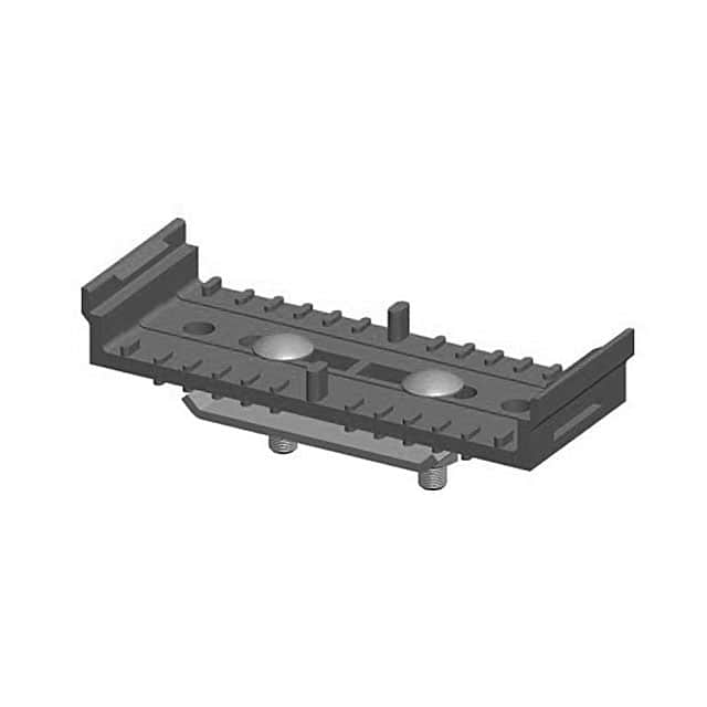CT0044 CABLE TRAY ABS FIXER BASE GRAY C