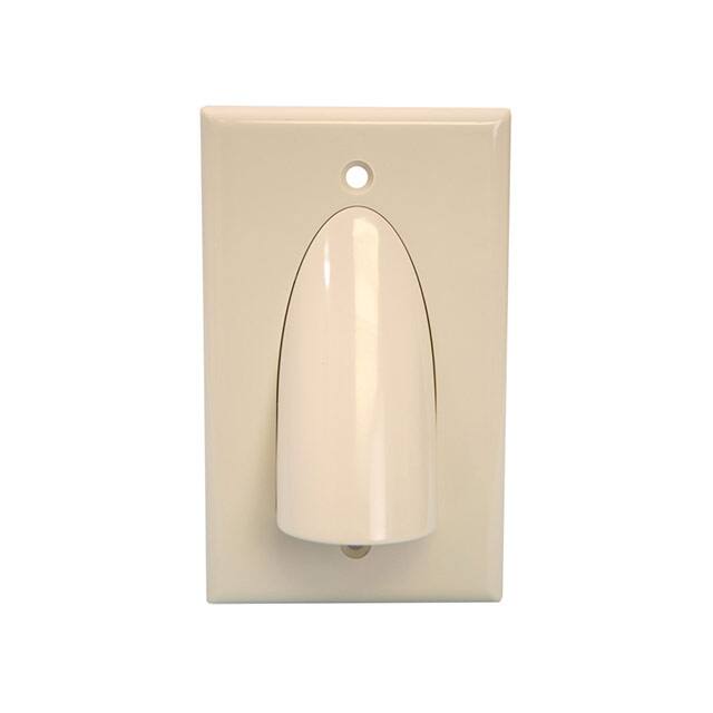 VHT-8102 BULK CABLE WALL PLATE  ALMOND SI