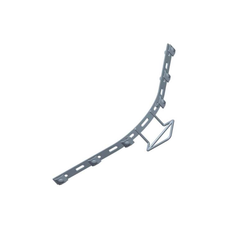 CT0004-03 CABLE TRAY CURVED BAR KIT W/ MNT