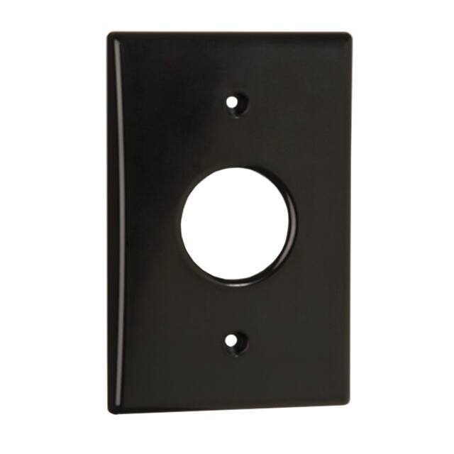 FMP1.50PLATE-BK WALL PLT FOR FLEXO MNTNG SYS BLK