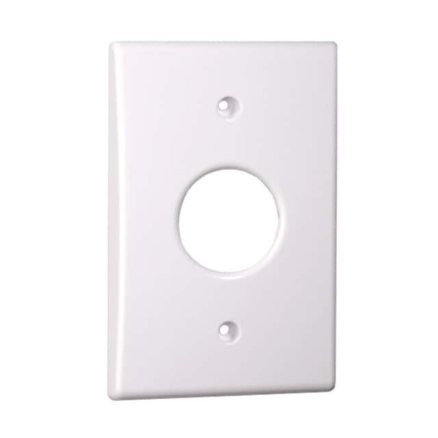FMP1.50PLATE-WH WALL PLT FOR FLEXO MNTNG SYS WHT
