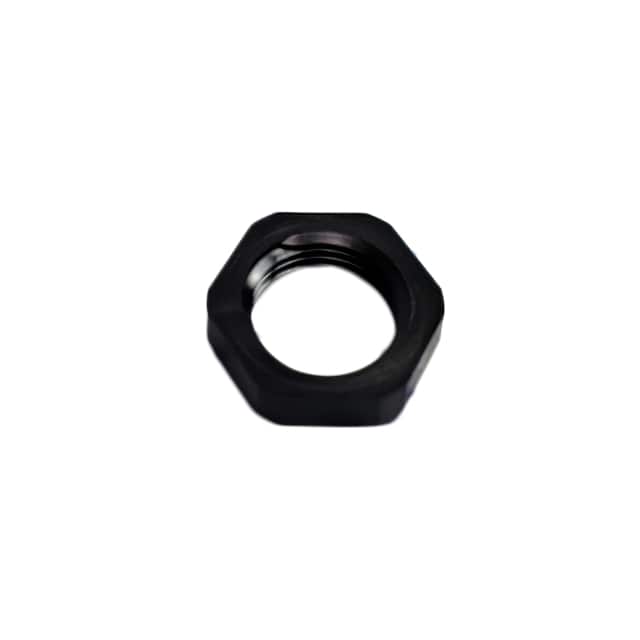 234PA/SW 3/4" NPT PLASTIC LOCK NUT BLK. T