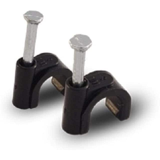 DGA6104B SINGLE CABLE CLIPS WITH NAIL 7MM