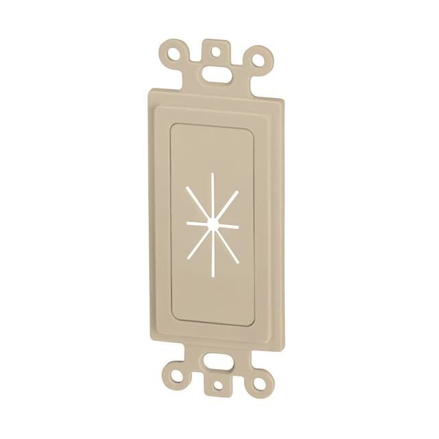 45-0016-IV DECOR INSERT W/FLEX OPEN - IVORY