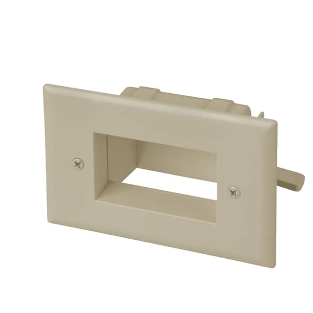 45-0008-IV EASY-MOUNT CABLE PLATE - IVORY