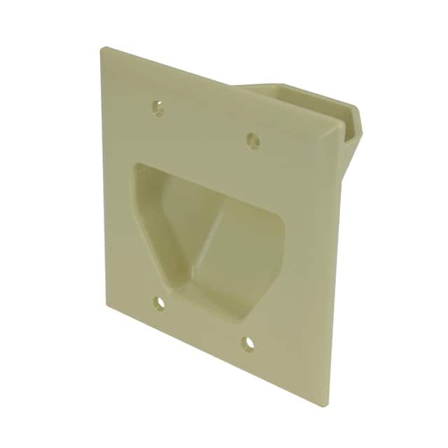 45-0002-IV 2-GANG LOW VOLTAGE PLATE - IVORY