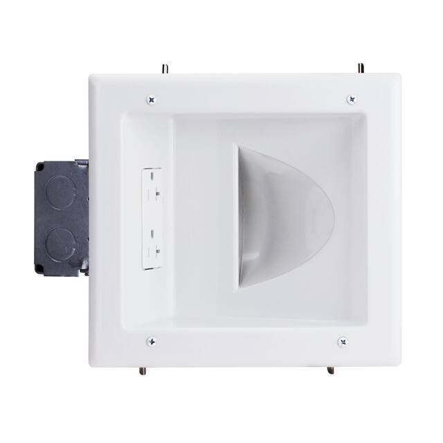 45-0032-WH COMMERCIAL PLATE W/ POWER