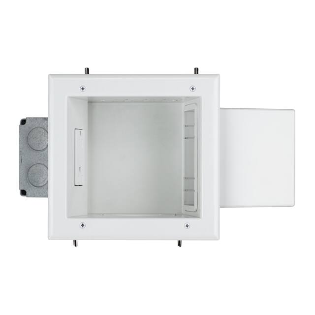 45-0052-WH CABLE W/ MEDIA BOX & RECEPTACLE