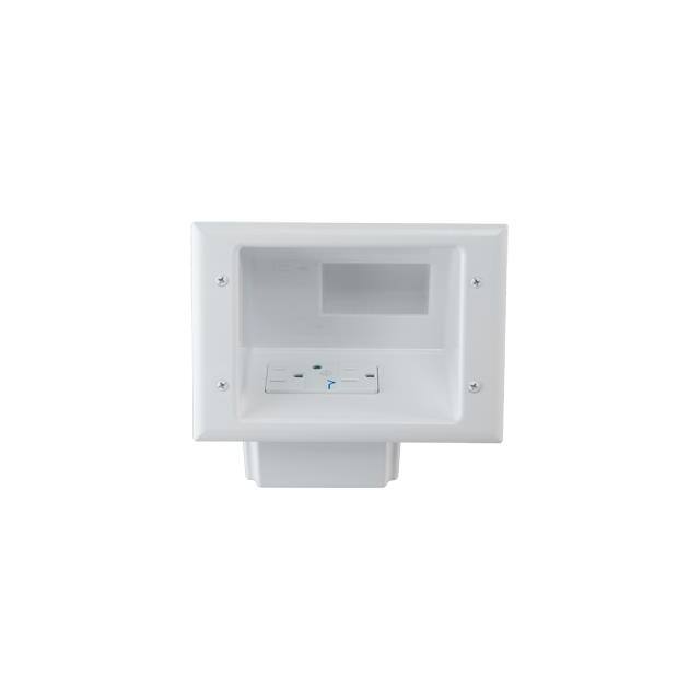 45-0081-WH CONCEAL PLATE W/ SUPPRESSOR