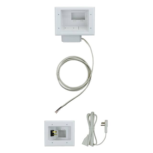 50-6623-WH-KIT CABLE ORGANIZER KIT W/ POWER