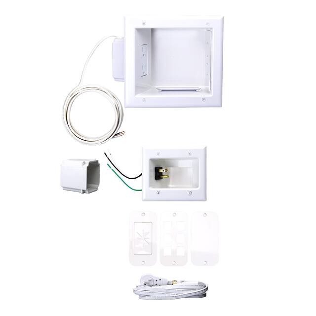 50-6653-WH-KIT MEDIA ORGANIZER KIT W/ POWER