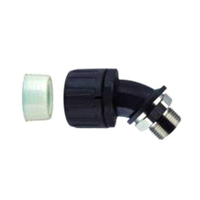 166-90052 45 DEGREE ELBOW BRASS SWIVLE FIT