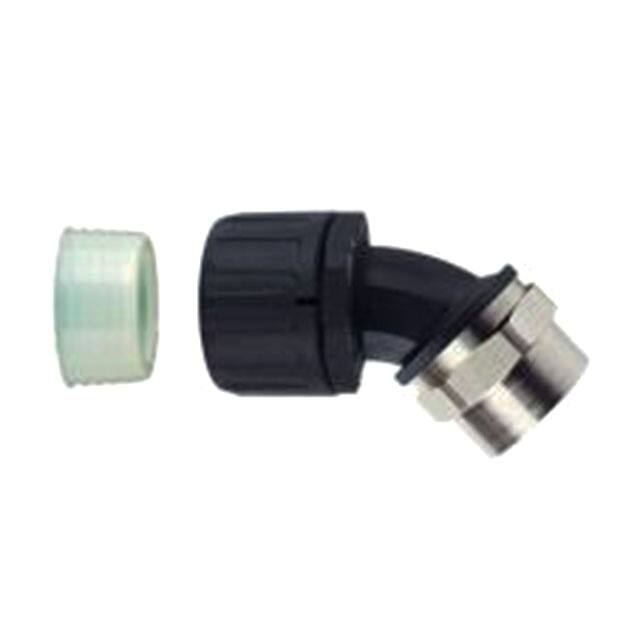 166-90089 45 DEGREE ELBOW BRASS SWIVEL FIT