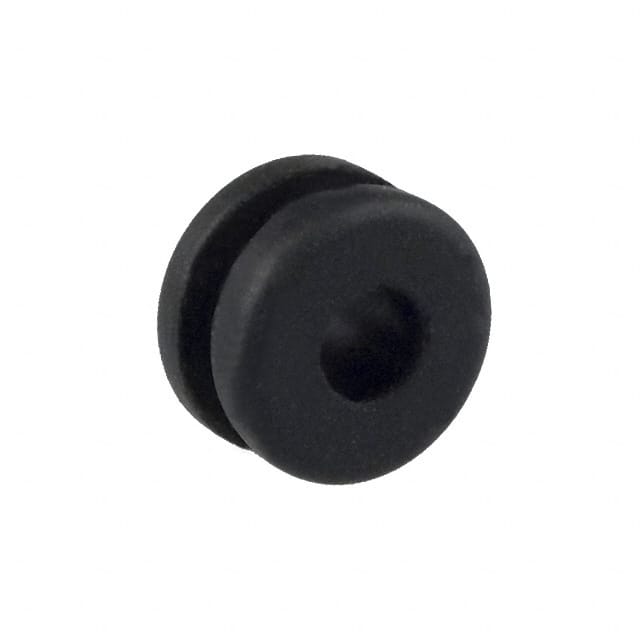 730 GROMMET 0.125" RUBBER BLACK