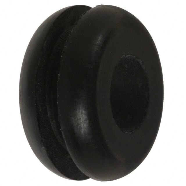 731 GROMMET 0.187" RUBBER BLACK
