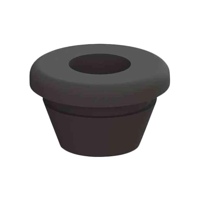 QFG-16222 GROMMET 0.320" ELASTOMER BLACK