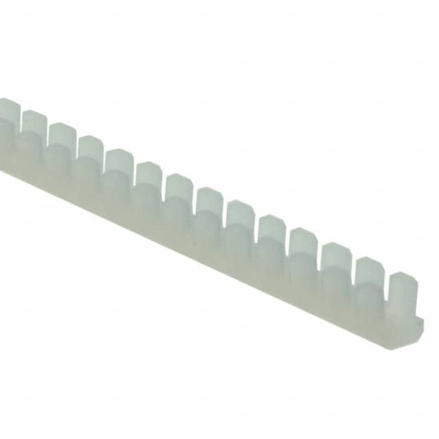 MGS-1-01 GROMMET EDGE SLOT NYLON NATURAL
