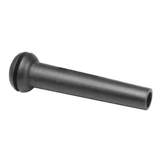 GRS1030151A GROMMET SLEEVE,BLACK,PVC,.156 IN