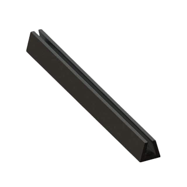 PGSG-3B GROMM EDGE SOLID PE BLK 1=100'