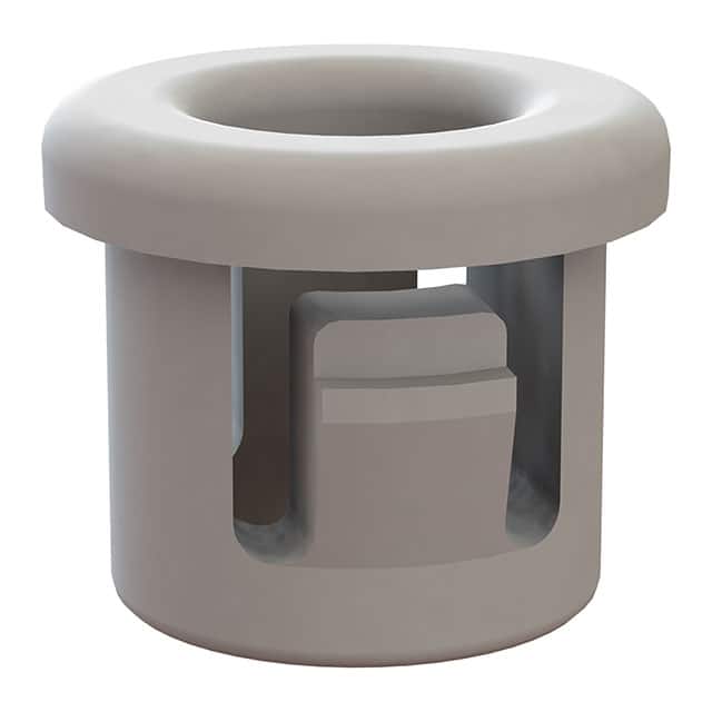 22MP03753W BUSHING 0.187" NYLON WHITE