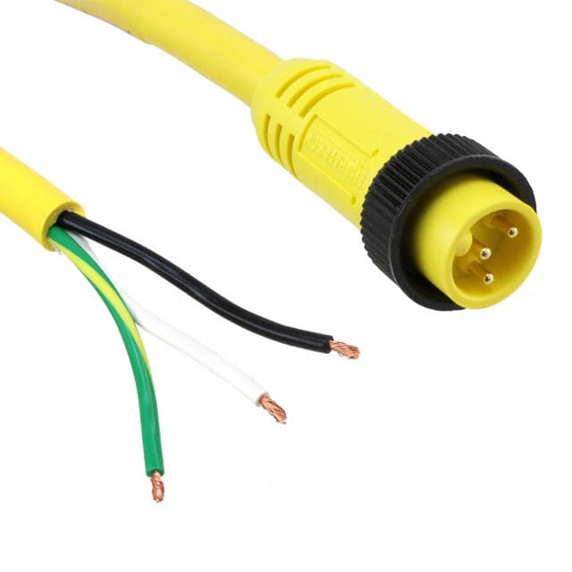 1300060585 CBL 3POS MALE TO WIRE 6'