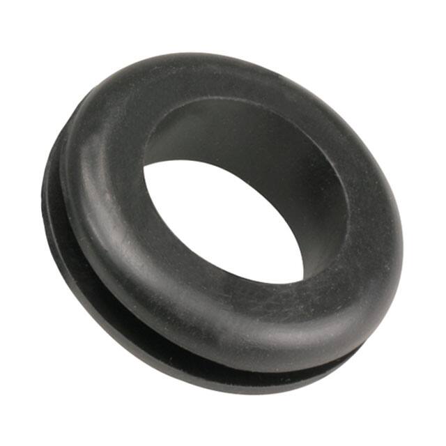 HG-8 GROMMET 0.495" ELASTOMER BLACK