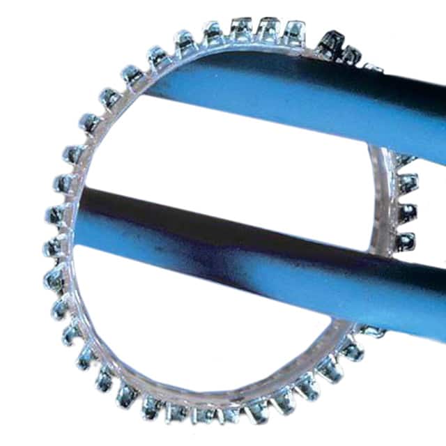 GEE55N-C GROMMET EDGE SLOT NAT 1=100'