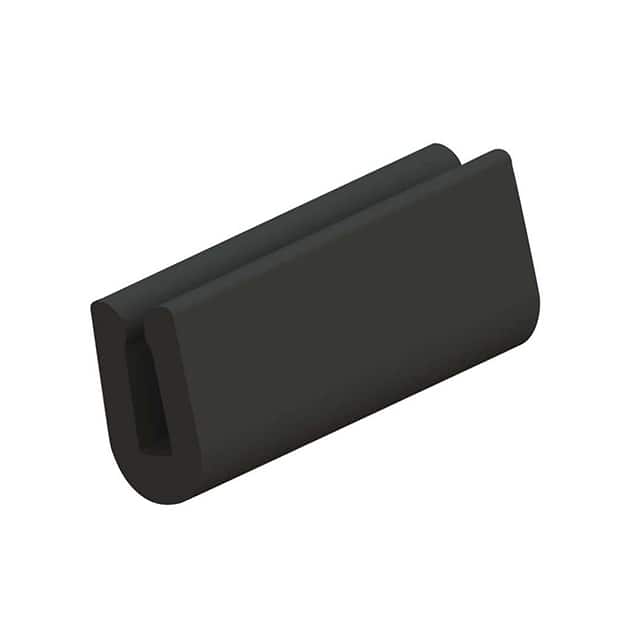 RG-2 GROM EDGE SOLID ELAST BLK 1=100'