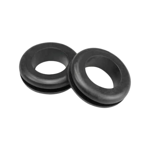 HG-12 GROMMET 0.734" ELASTOMER BLACK