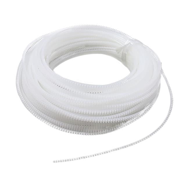 GEE47N-C GROMMET EDGE SLOT NAT 1=100'