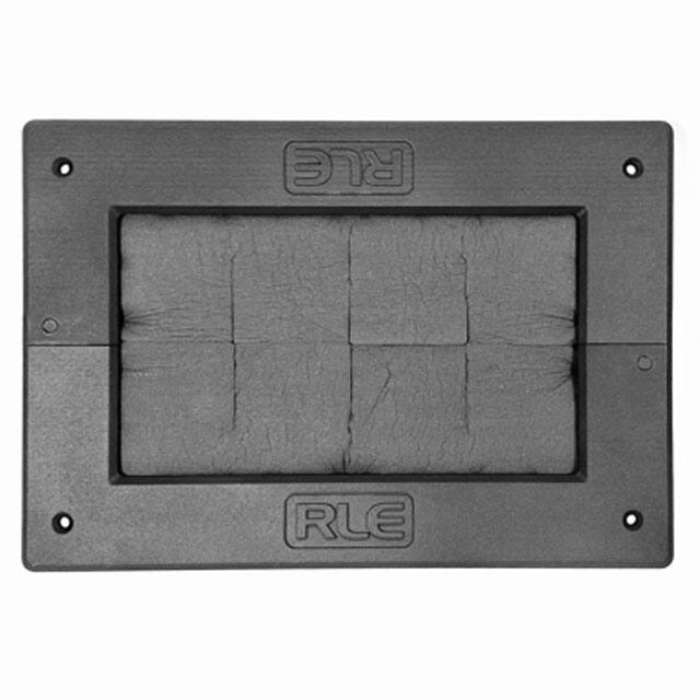 GRM-6X9 GROMMET SPLIT PP BLACK