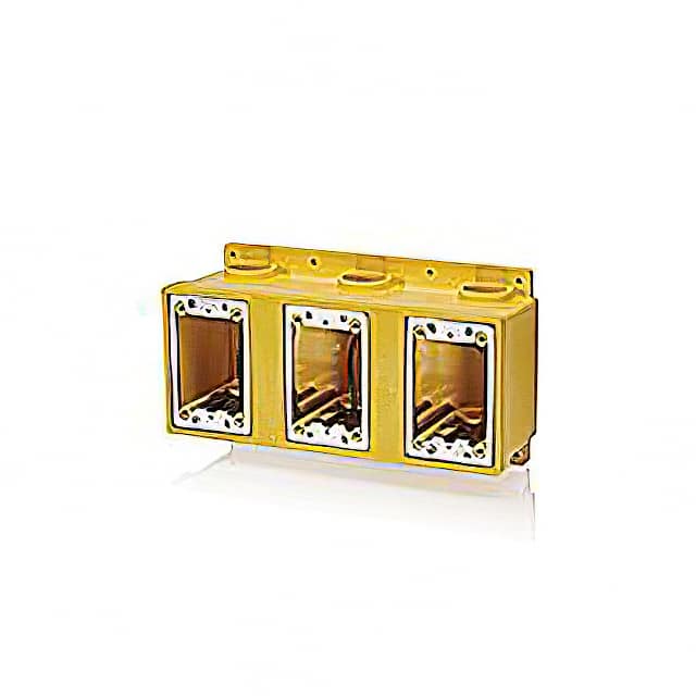 1301280152 FD BOX TRIPLE GANG 6/CONDUIT OPE