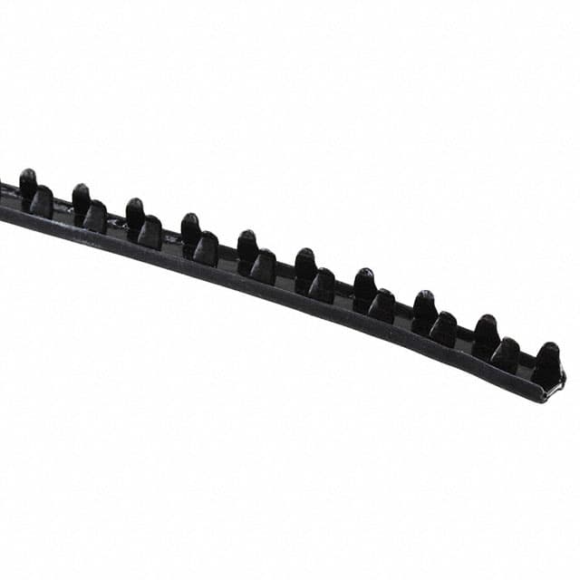 MCCG-4N GROMMET EDGE SLOT SS BLK 1=100'