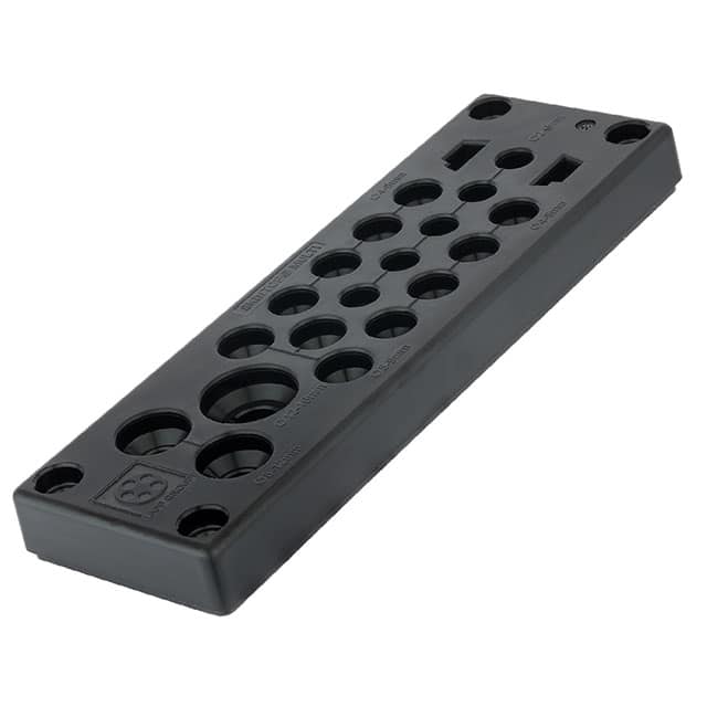 52220073 BUSHING POLYCARBONATE BLACK