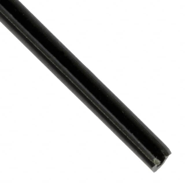 RAYRIM-NR6-0-STK GROMMET EDGE SOLID PO BLACK 4FT